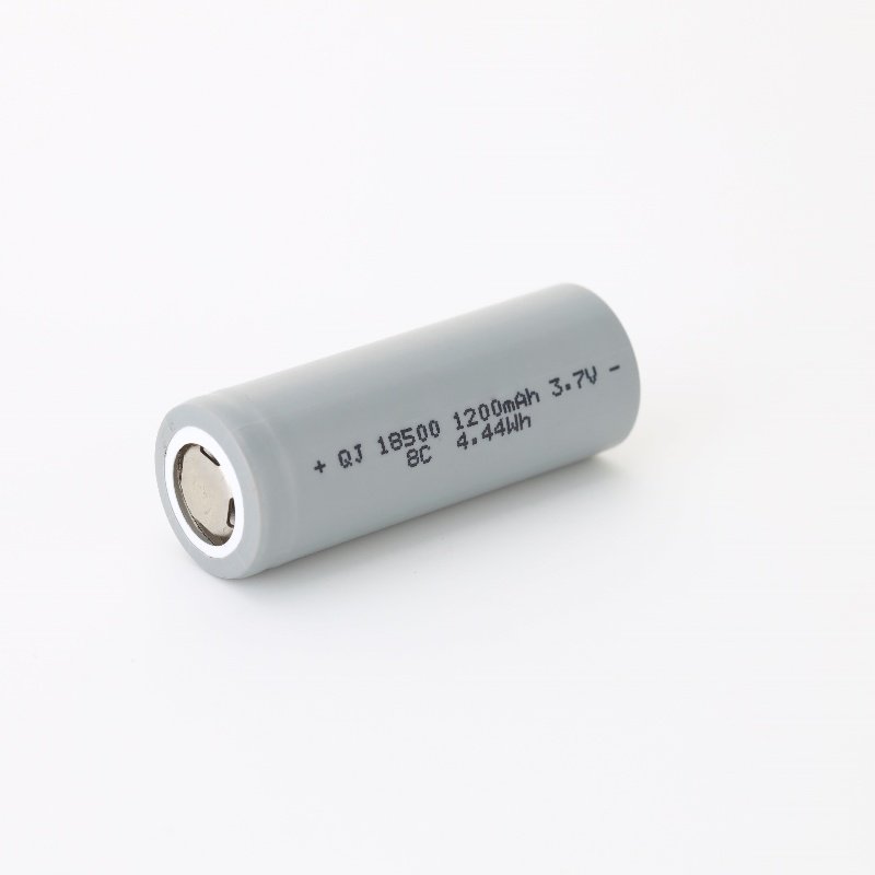 Wholesale High Rate 18500 3.7V 1200mAh 8C Recycle Storage Rechargeable Cylindrical Digital Lithium Li Batteries Battery Cells