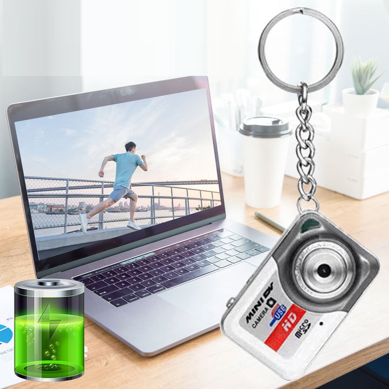 Winait Mini Cheap Gift Key Chain Digital Video Camera, Voice Recorder