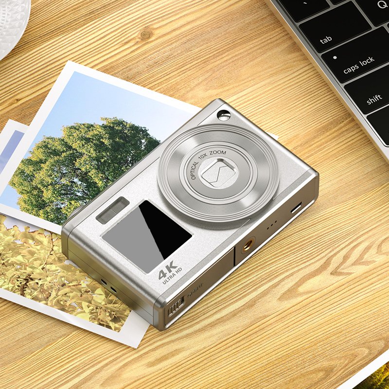 SPRITE GROUP Professional Digital Camera Zoom Auto Focus Dual Screen 6X Optical Real Forward HD 1080P FHD Photo Professional