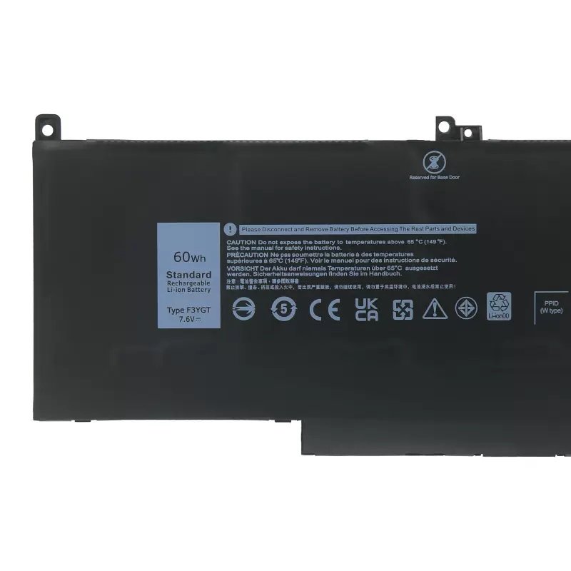 F3YGT MYJ96 OEM laptop battery for Dell Latitude 14 7490 7280 7480 rechargeable notebook batteries