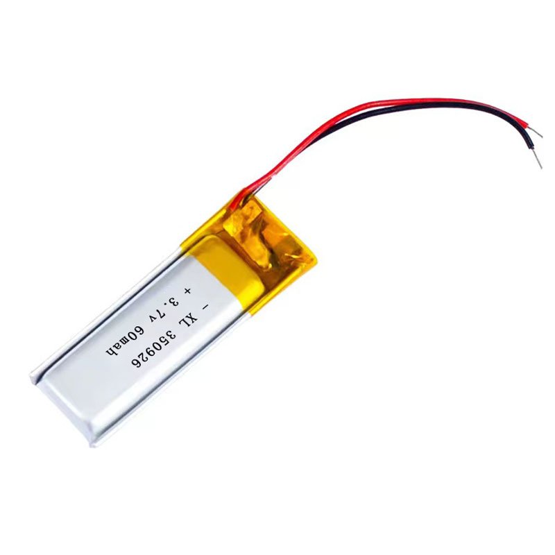 350926 polymer lithium battery 60mAh smart bracelet digital Bluetooth headset 3.7V point reading pen lithium battery