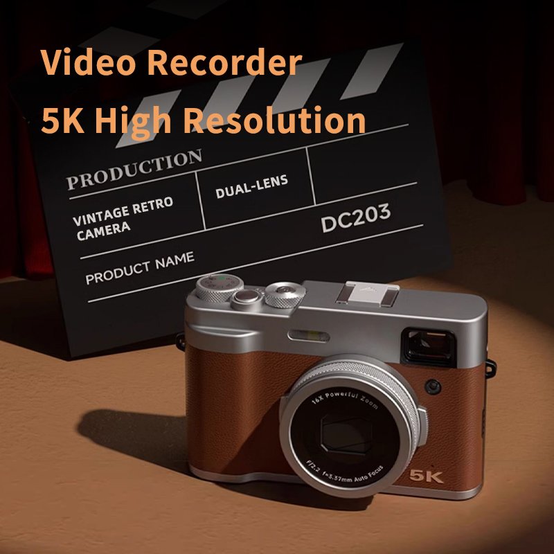 Retro camara profesional dslr 16x Recorder video camera high quality camera for video shooting 5k photography camera