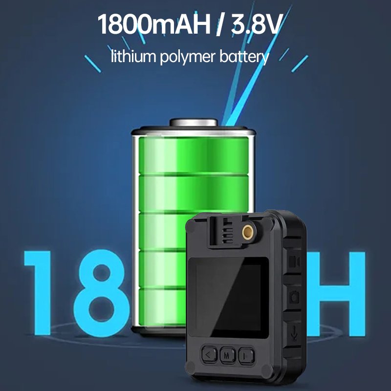 2024 New Arrival Body Worn Camera 1920*1080 FHD Portable Video Camera Mini Cam Digital Video Recorder