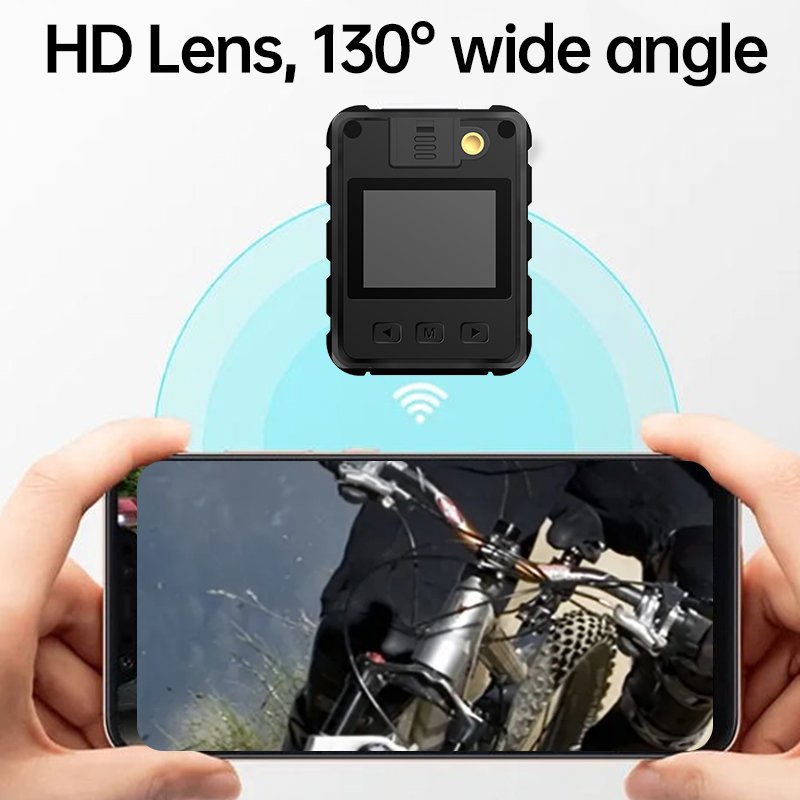 2024 New Arrival Body Worn Camera 1920*1080 FHD Portable Video Camera Mini Cam Digital Video Recorder