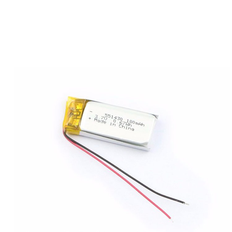Rechargeable Lipo Battery 3.7v 551430 180mah Toys Power Tools Home Appliances Consumer Electronics Solar Energy Storage Systems