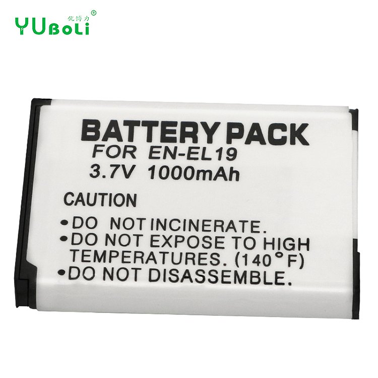 Factory Direct Sale 1000mAh Camera Battery EN-EL19 ENEL19 EL19 For Nikon Coolpix S32 S33 S100 S2500