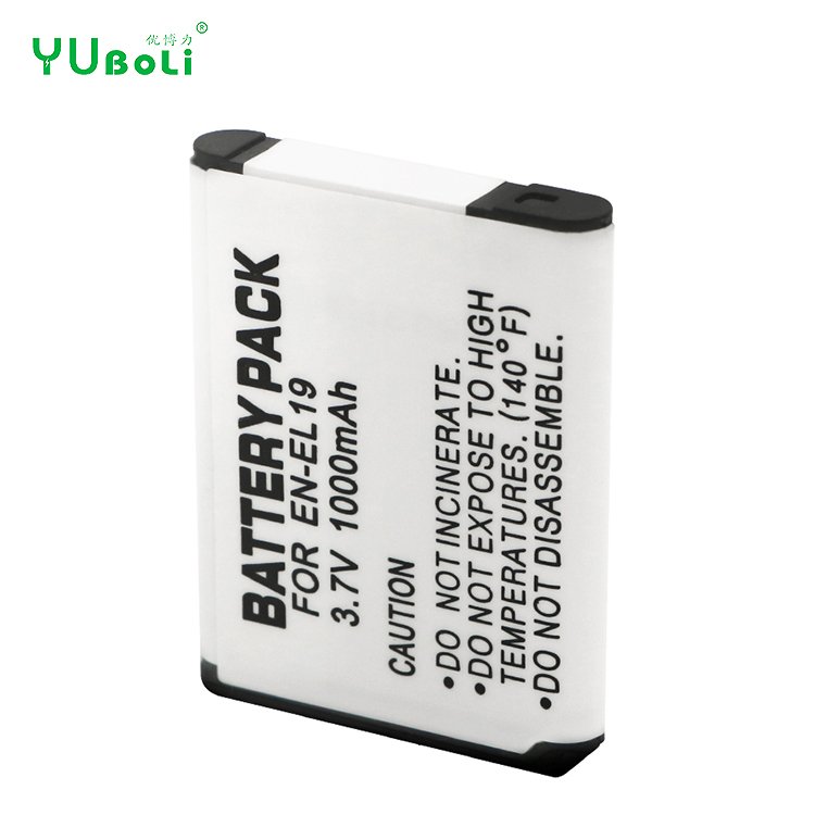 Factory Direct Sale 1000mAh Camera Battery EN-EL19 ENEL19 EL19 For Nikon Coolpix S32 S33 S100 S2500