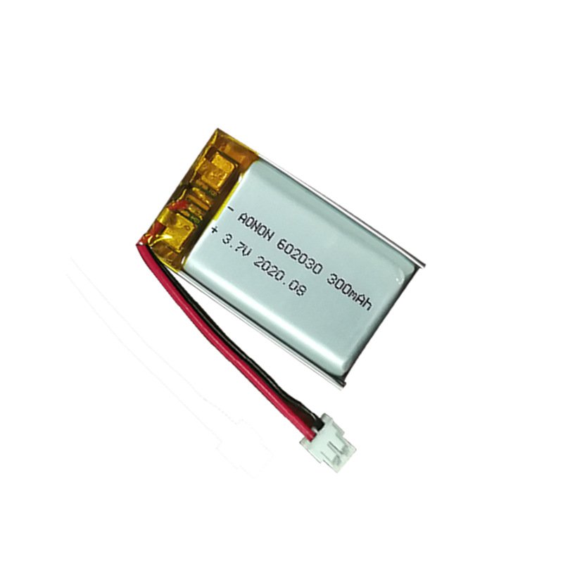 Factory wholesale 602030 3.7V 300mAh Li-Polymer Rechargeable LP602030 3.7V LiPo Battery for digital product power