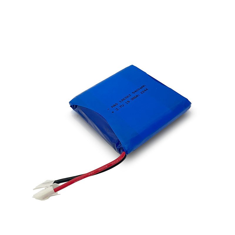 Hot Sale 126363 Pouch Cell 3.7V 5400 mAh Lithium Ion Polymer Lipo Battery with UL1642/Un38.3 Certification