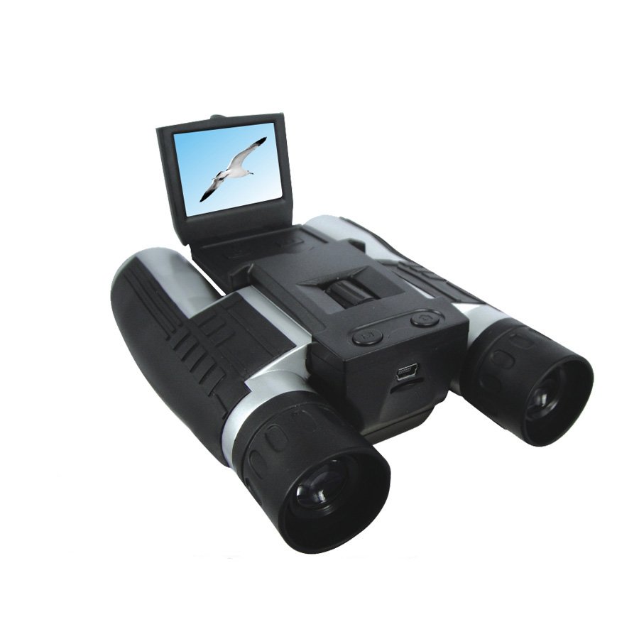Winait FS608R 2" FHD Digital Camera Binoculars 12x32 Video Recorder Camcorder LCD Telescope For Watching,Hunting and Spying
