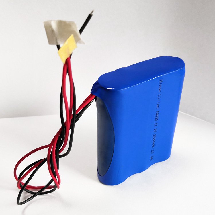 Lipo Polymer Icr18650 3.7V Li-ion Akku Pack 25c 222wh Lithium 18650 3s 11.1V 2000mAh Battery 3s1p with Bms Pcm