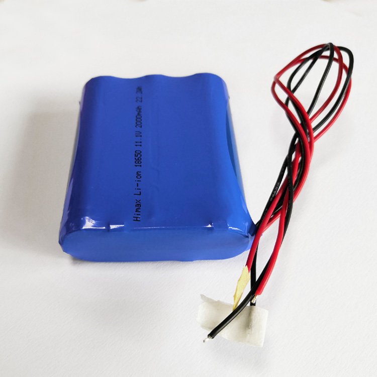 Lipo Polymer Icr18650 3.7V Li-ion Akku Pack 25c 222wh Lithium 18650 3s 11.1V 2000mAh Battery 3s1p with Bms Pcm