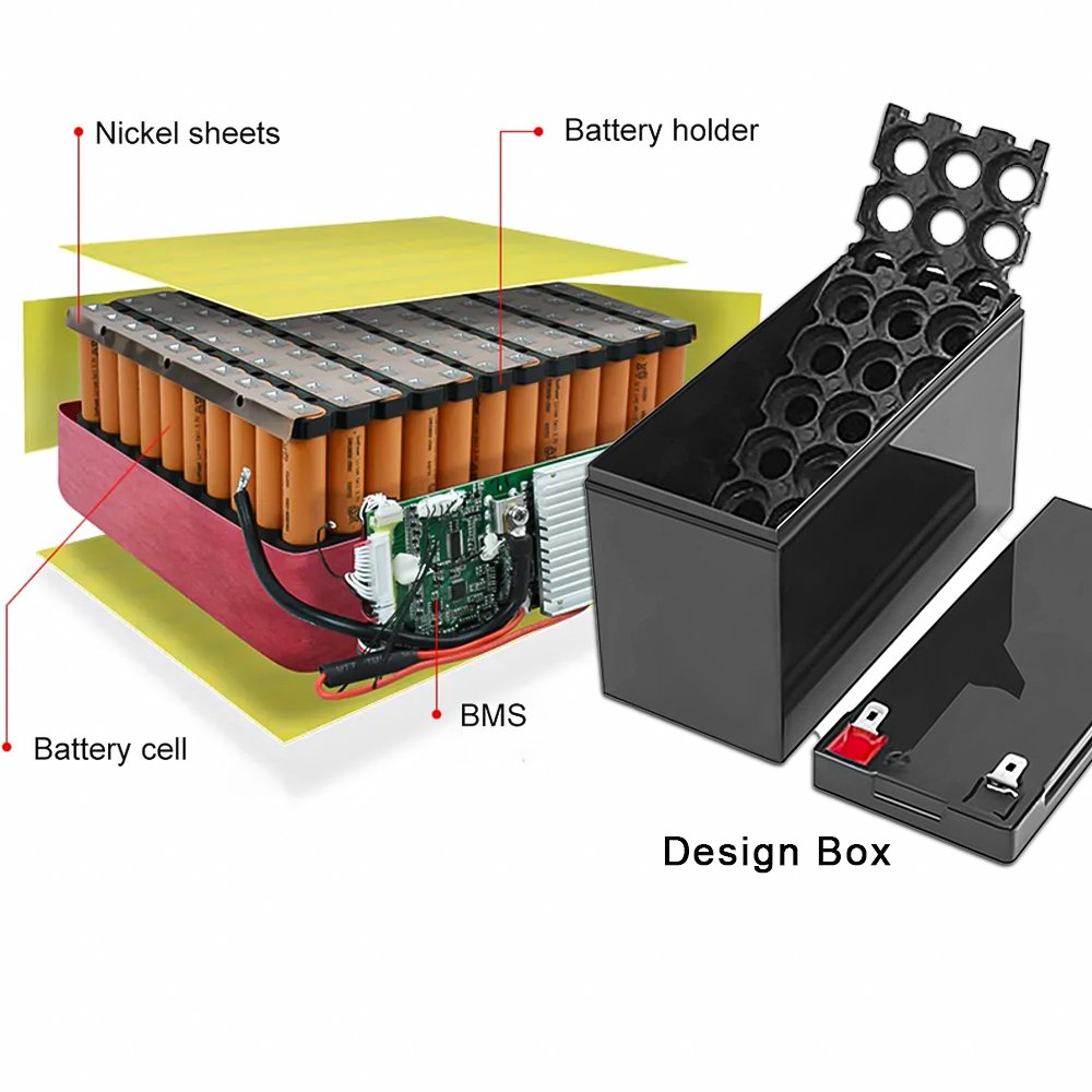 2025 factory Custom 12V 12.8V 24V 36V 48V 72V 50AH 100AH 200Ah Rechargeable Solar lithium ion batteries Lifepo4 Battery Pack
