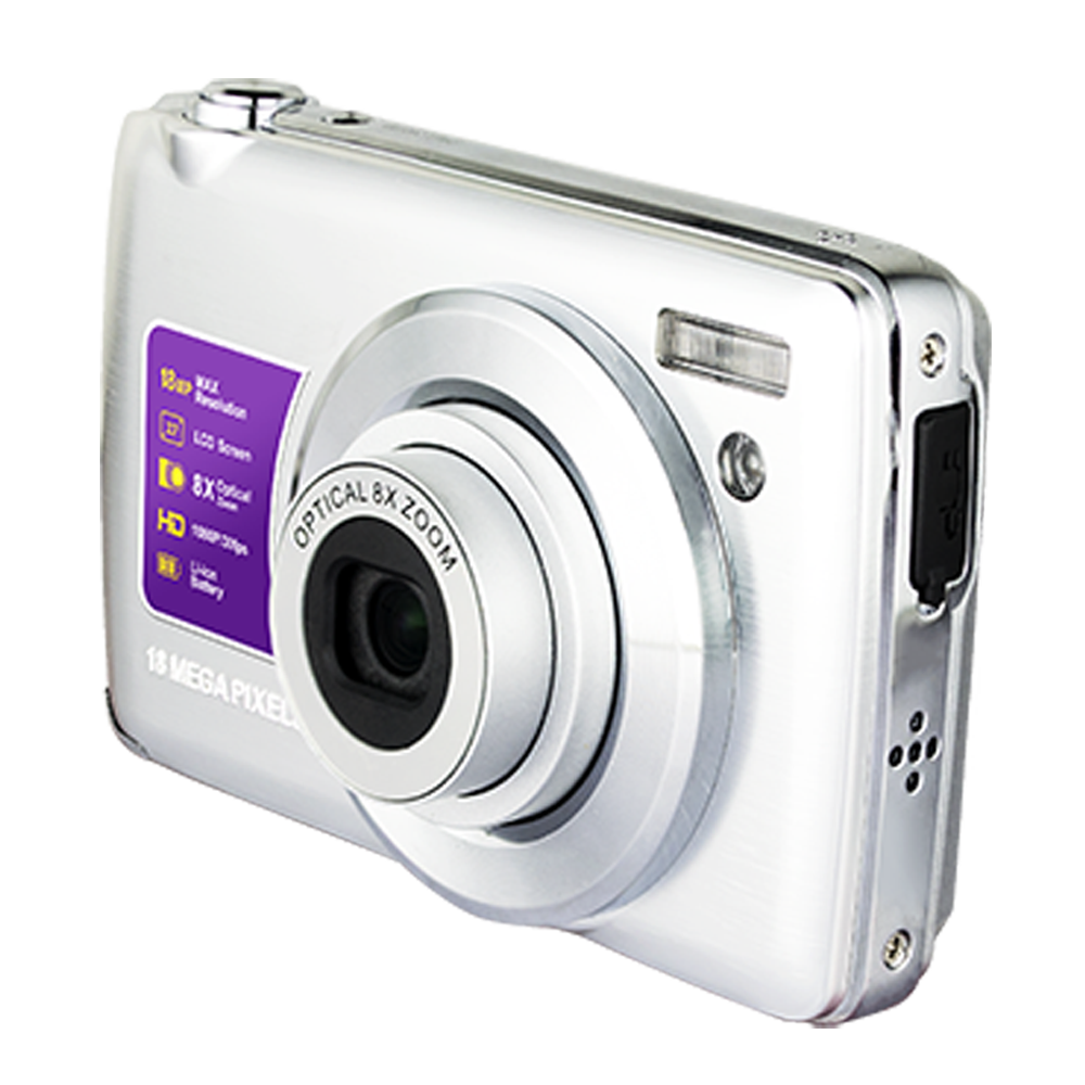 Full hd 1080p digital cameras popular Christmas gift camera with 18 mega pixels support SD card up to 32GB