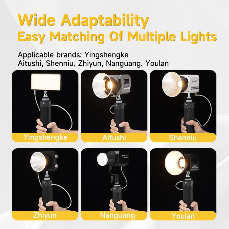 YSKE handle battery 40000mAh all in one outdoor battery for photography light phone power bank super capacitor battery