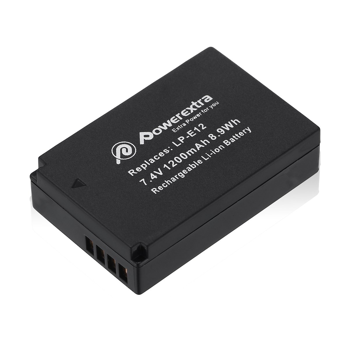 Powerextra 7.4V 1200mah lpe12 Camera Rechargeable Battery lp-12 Digital li ion Batteries For Canon Camera