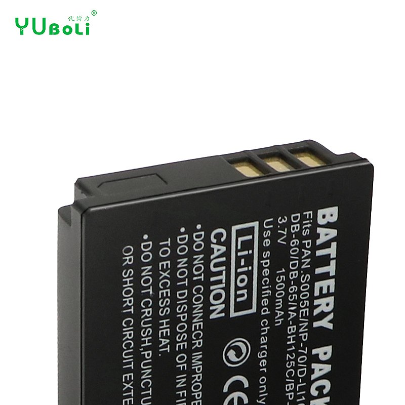 3.7V 1500mAh CGA-S005 S005E DMW-BCC12 CGA-S005E Battery for Pana CGA-S005E DMC-LX1 Lu mix DMC-FX07 DMW-BCC12