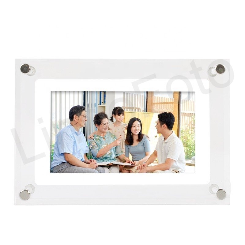 7 Inch 10.1 Inch Picture Art Acrylic Video Transparent Digital Photo Frame Display Digital Art Frame digital Photo Frame 7 inch