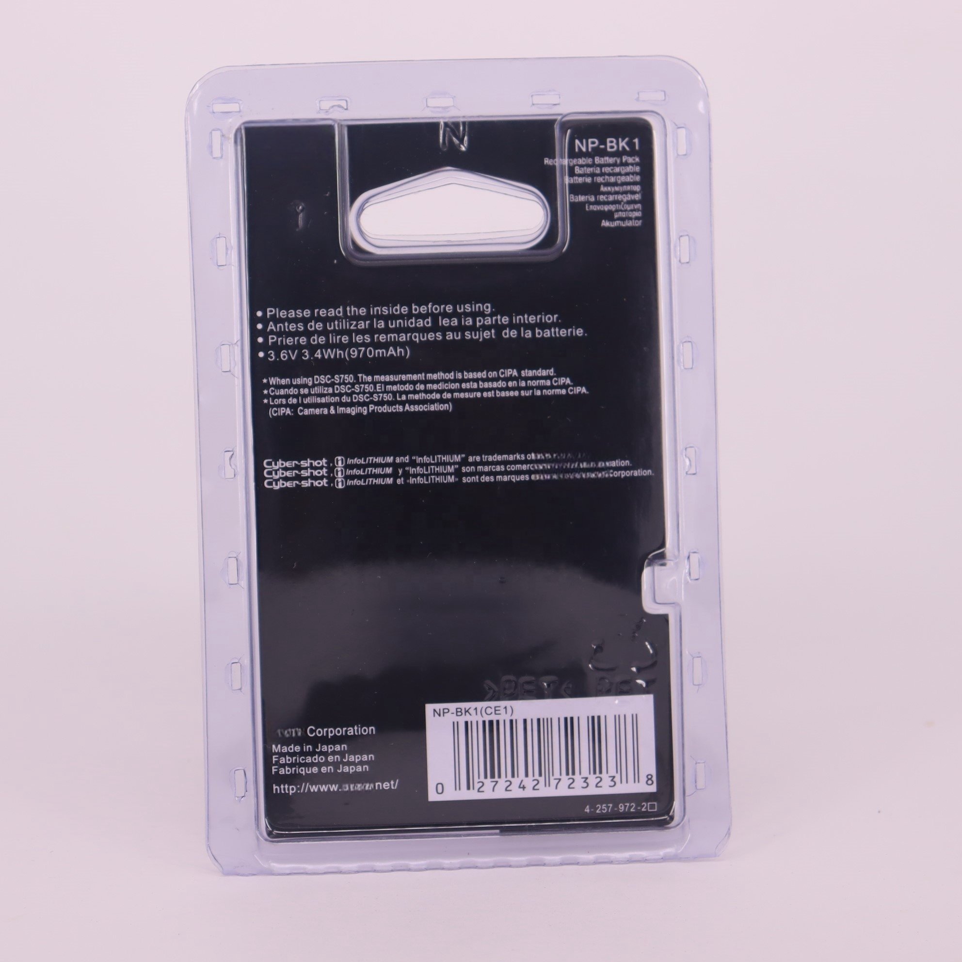 BK1 Camera Battery NP-BK1 Suitable for digital camera W190 DSC-S750 S780 S950 S980 W180 W230 W270 lithium battery