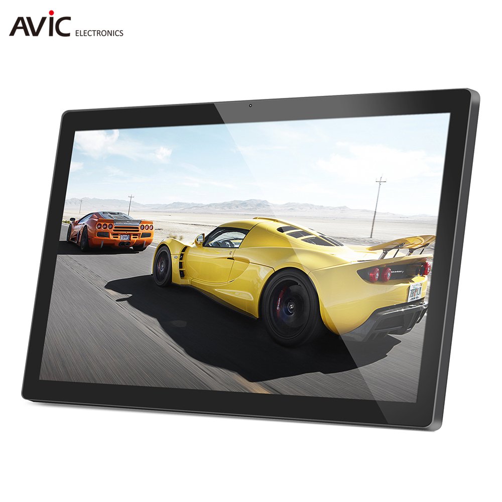 Big size 27 inch ad digital android digital photo frame with built in battery