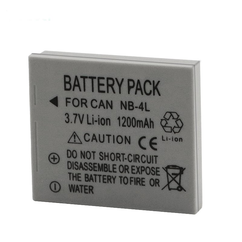 Cheap Digital Dslr Camera Battery NB-4L For Canon IXUS 30 40 50 Rechargeable Lithium Battery
