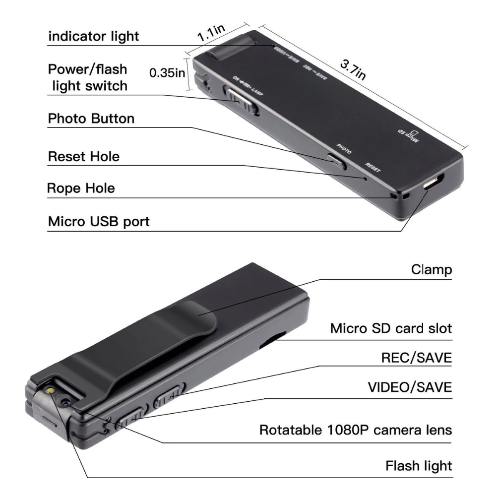 Top Quality Made in China CMOS Digital Video Camera HDV Camcorder Professional Camera HD 1080P Night vision for Action Shooting