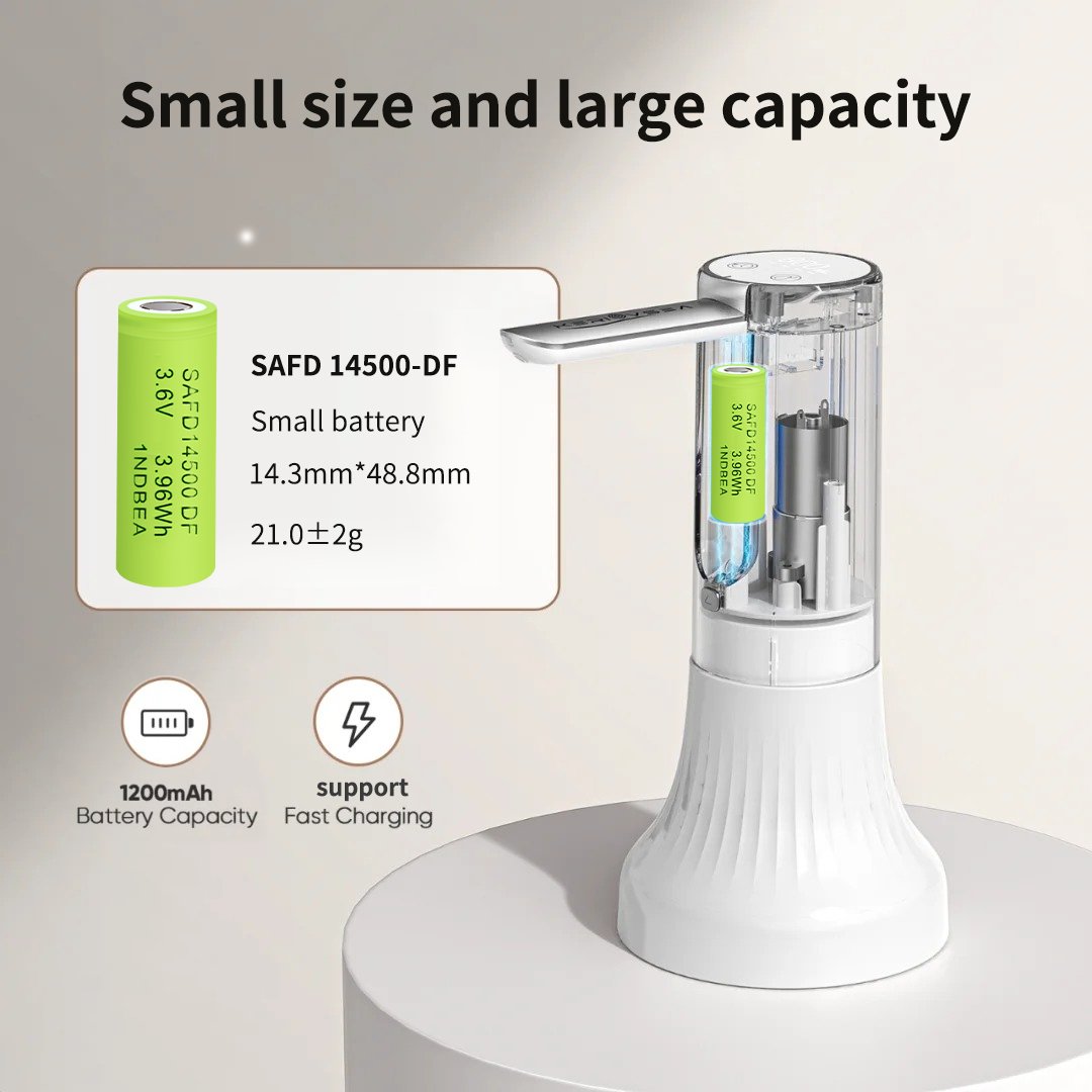 14500 1000mah 1100mah 1200 mAh 3.6V Lithium Ion Battery Beauty Instrument Battery