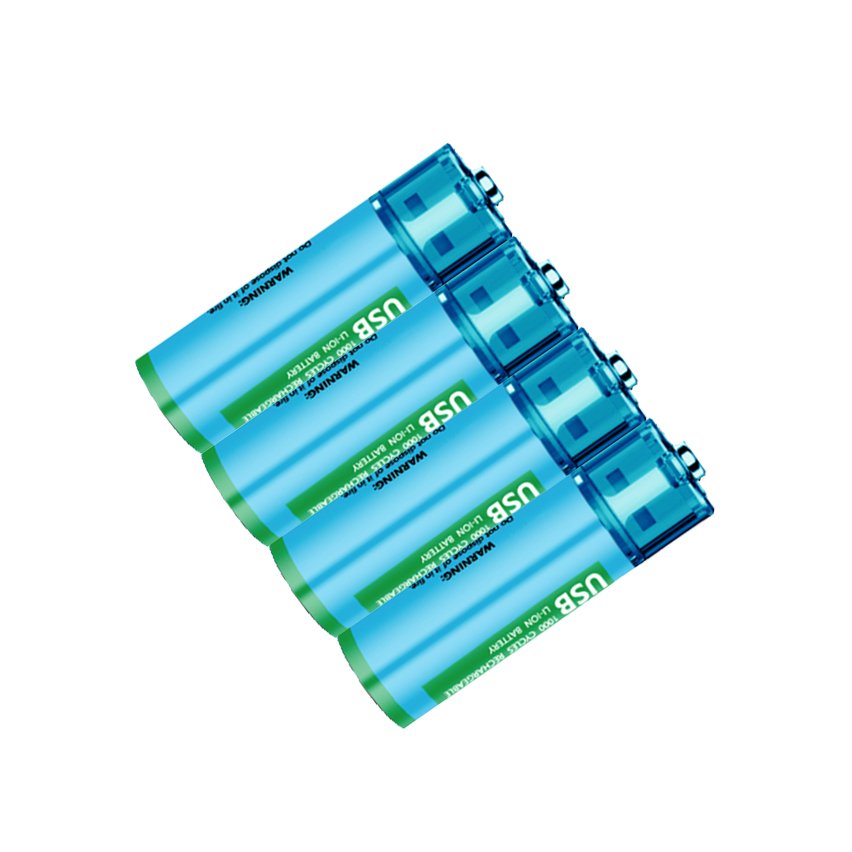New Technology 1000mah Usb Charging Li-ion Batteries 1.5v aa Rechargeable Lithium Battery