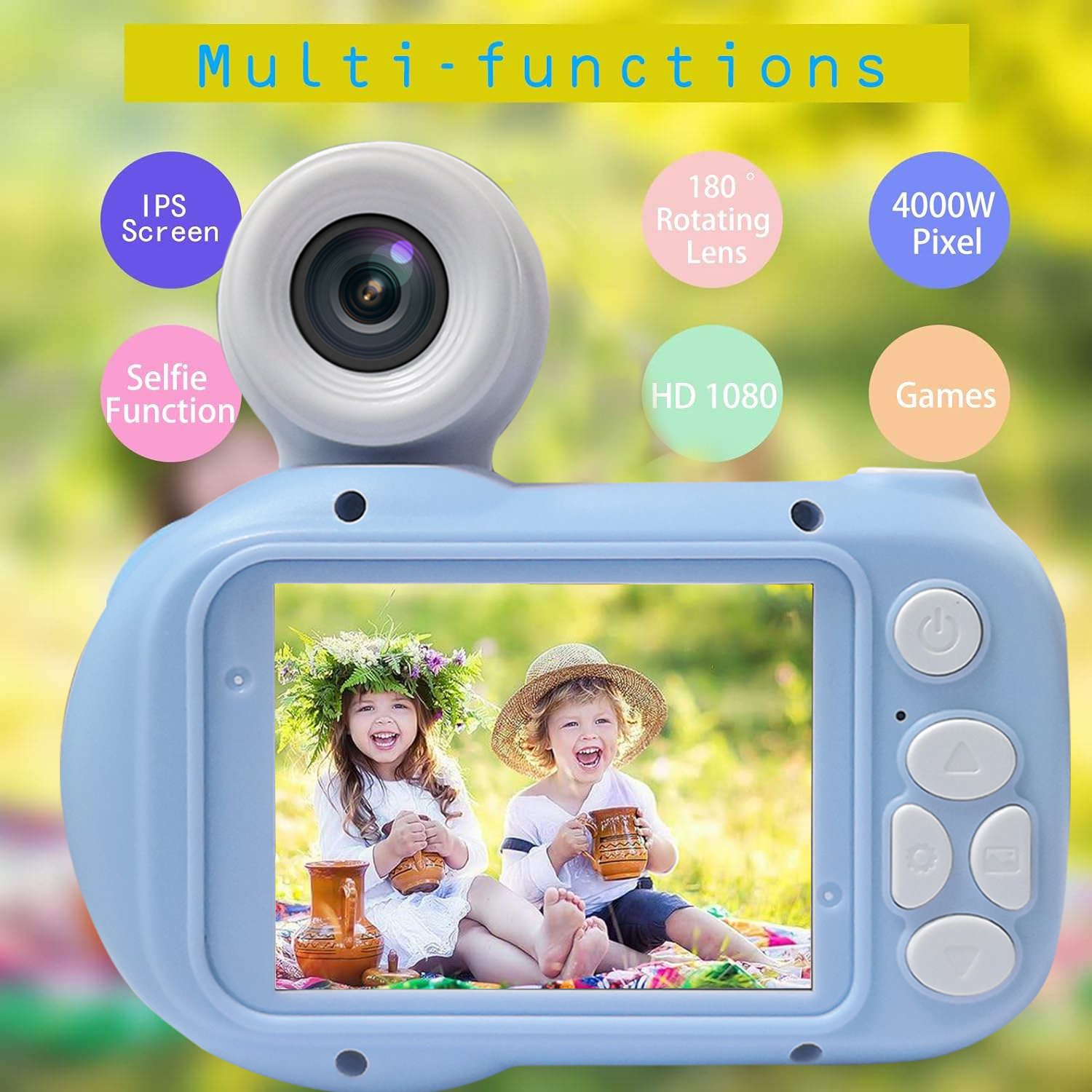 2024 New HD 1080P Screen Digital Video Camera With Sticker Optional For Recording Wonderful Moments