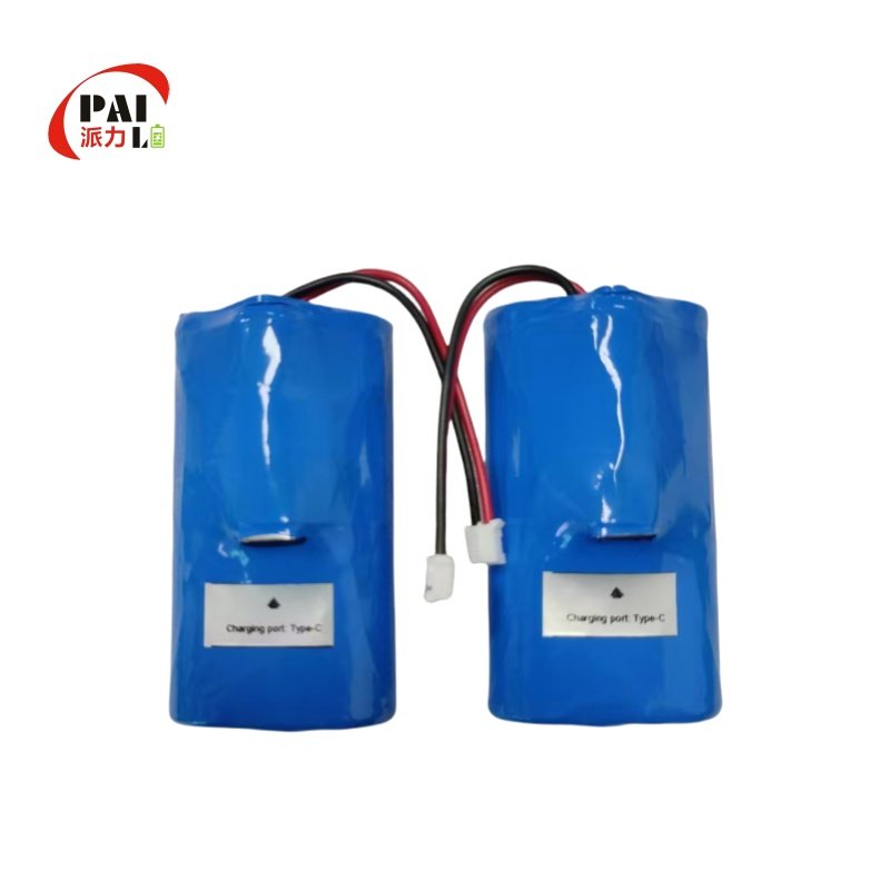 Lithium-ion Battery Pack with 5V Type-c Charging Port Suitable for Digital Toys Portable Electronic Flashlight 18650 7.2V 3.5AH
