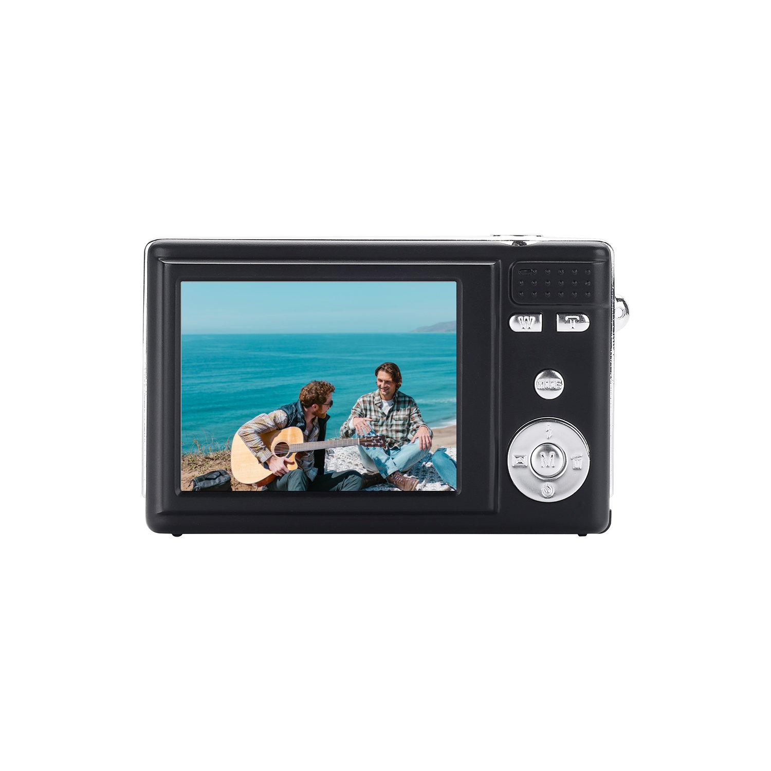 HOLIDE 18MP 8x Optical Zoom FHD 1080P Digital Camera with 2.7'' IPS Screen and 4k Video