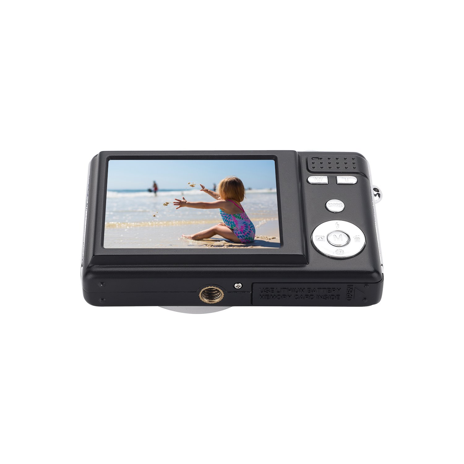 HOLIDE 18MP 8x Optical Zoom FHD 1080P Digital Camera with 2.7'' IPS Screen and 4k Video