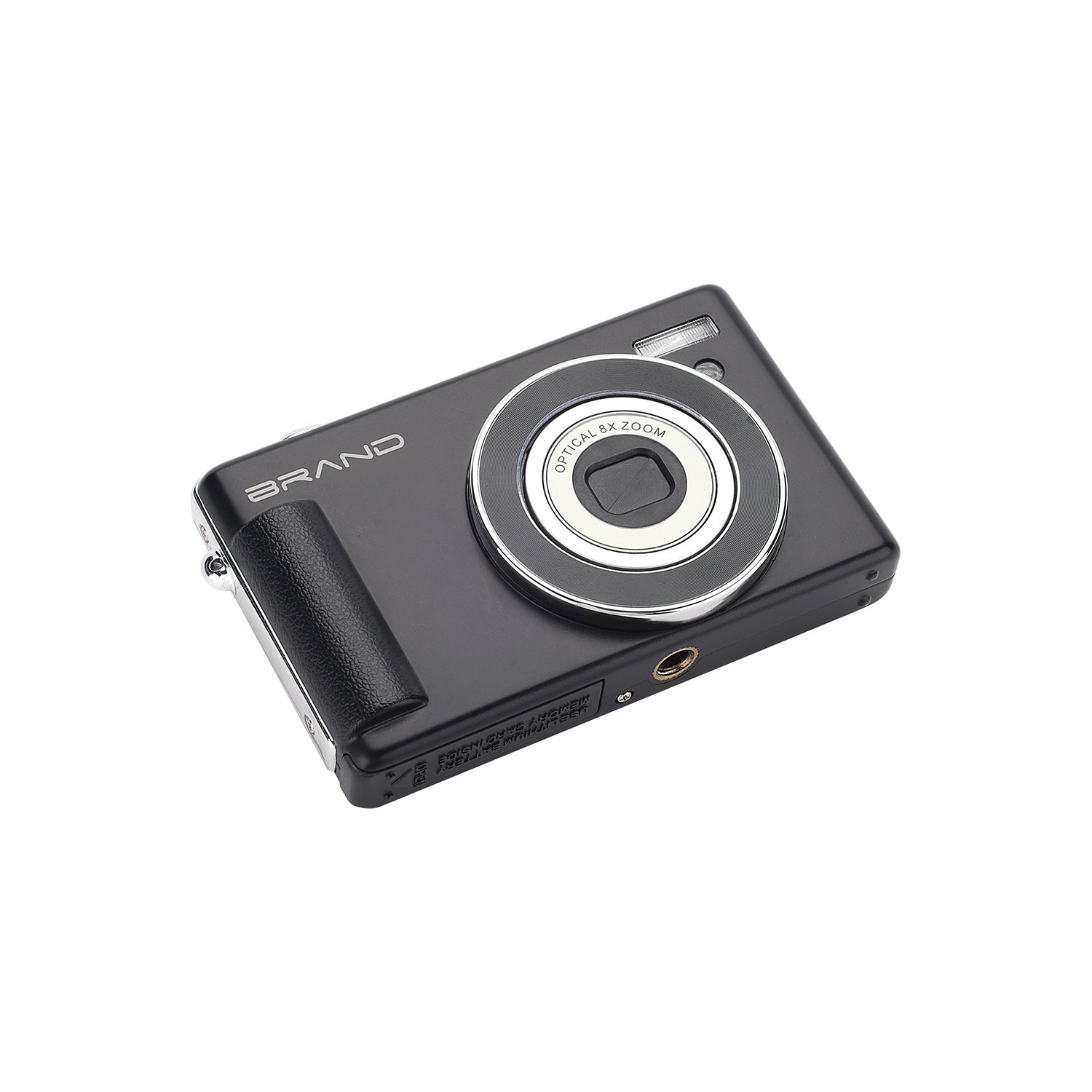 HOLIDE 18MP 8x Optical Zoom FHD 1080P Digital Camera with 2.7'' IPS Screen and 4k Video