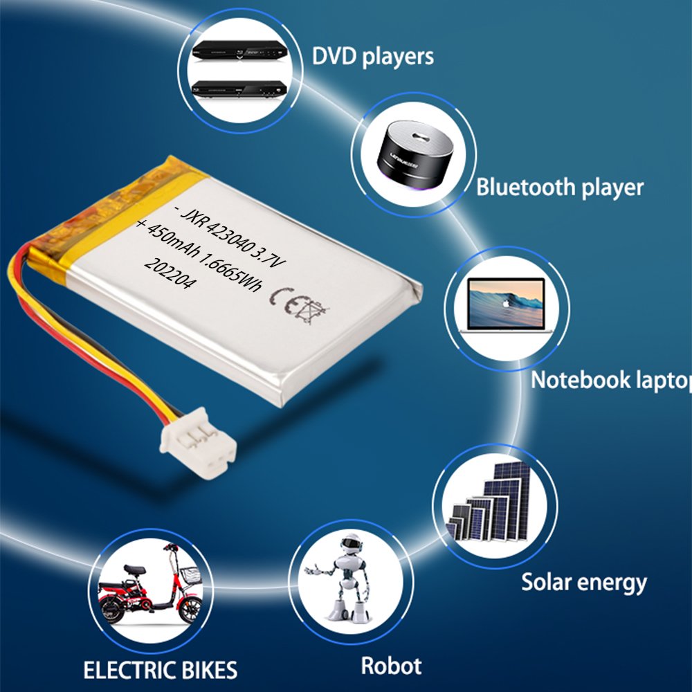 1s Pin Lipo Battery Rechargeable 3.7V 362018 103040 Li Polymer Battery Cell For MP3 Drone Custom Lithium Ion Battery Manufacture