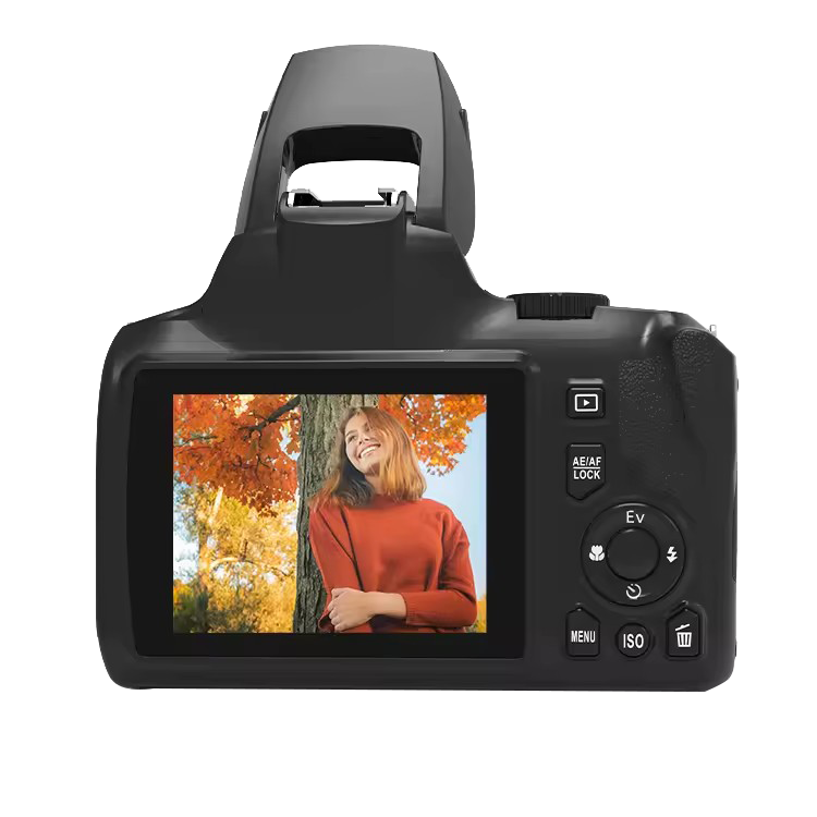 HIgh Sepcs Digital Camera with Real 10X Optical Zoom UHD DSLR Camera with WiFi Function & DIS Anti Shake & HID headlight