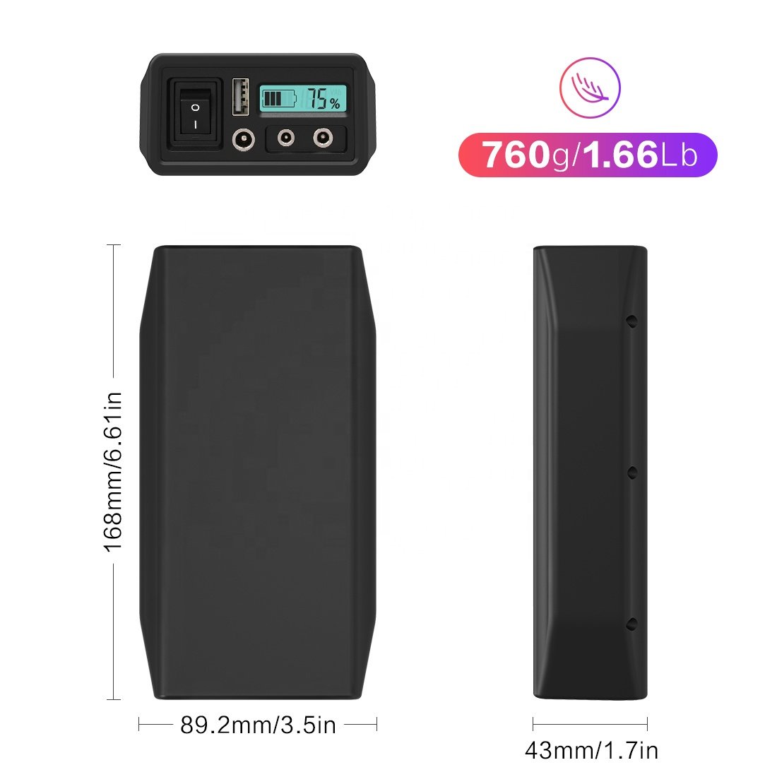 LF4106 32700 Lifepo4 12V 6500mAh CPAP Laptop Digital Product Battery Life Shenzhen Lithium Battery