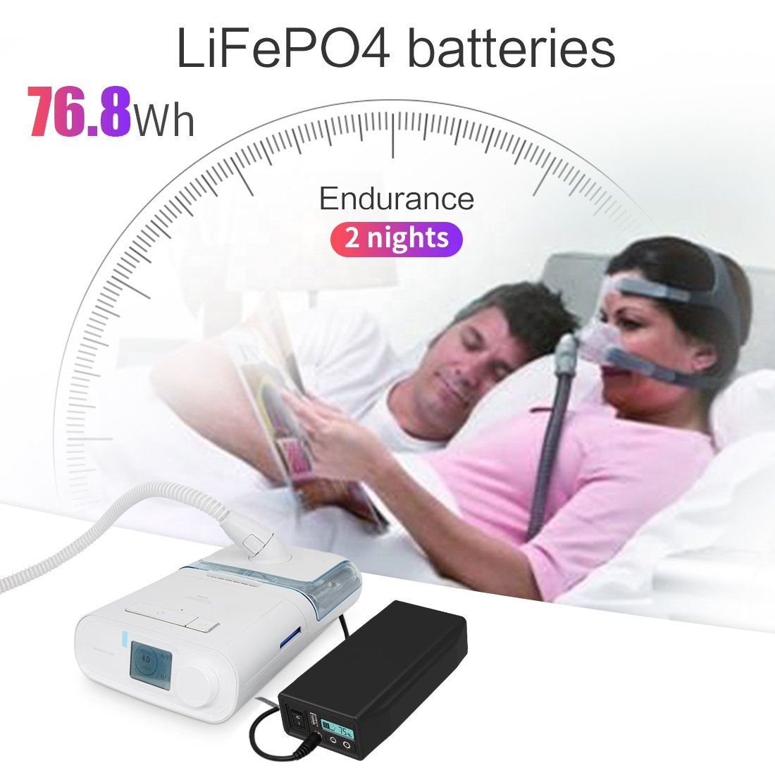 LF4106 32700 Lifepo4 12V 6500mAh CPAP Laptop Digital Product Battery Life Shenzhen Lithium Battery