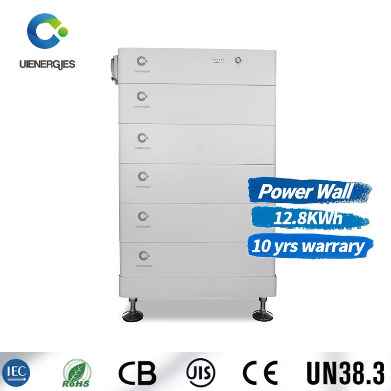 Uienergies Smart Bms 50Ah 48V Lifepo4 Battery Stackable Lithium Battery 15Kwh 20Kwh 25Kwh Household High Voltage Solar Battery