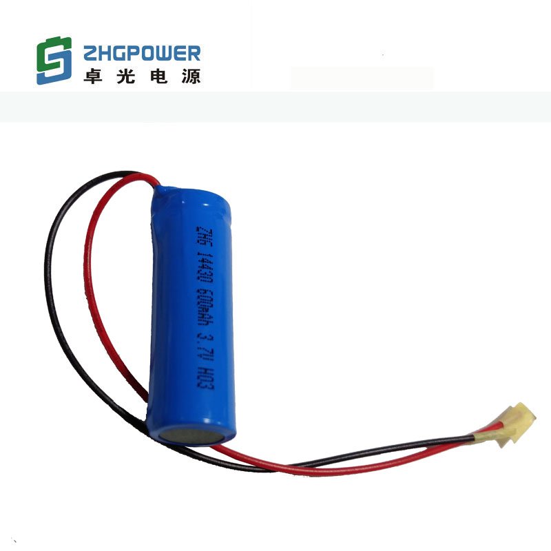 Factory price 14430 battery rechargeable 3.2V 600mAh 14430 lithium battery