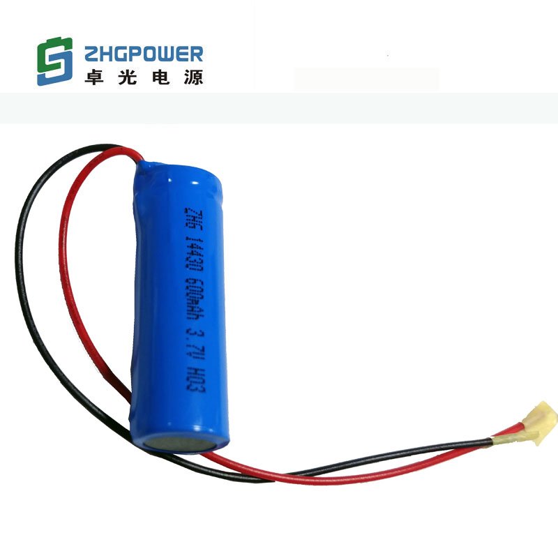 Factory price 14430 battery rechargeable 3.2V 600mAh 14430 lithium battery