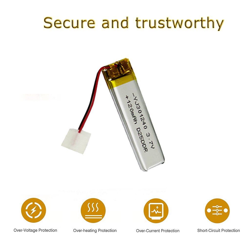 102040 3.7V 800mAh Lipo Battery Rechargeable Lithium Polymer Ion Battery