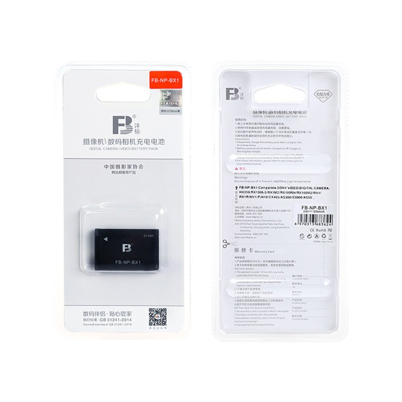 FB NP BX1 1000mAh camera battery for sony ZV1 RX100 HX50 WX350 M5 M6 M3 M2 M4 CX240 HX90 Digital camera