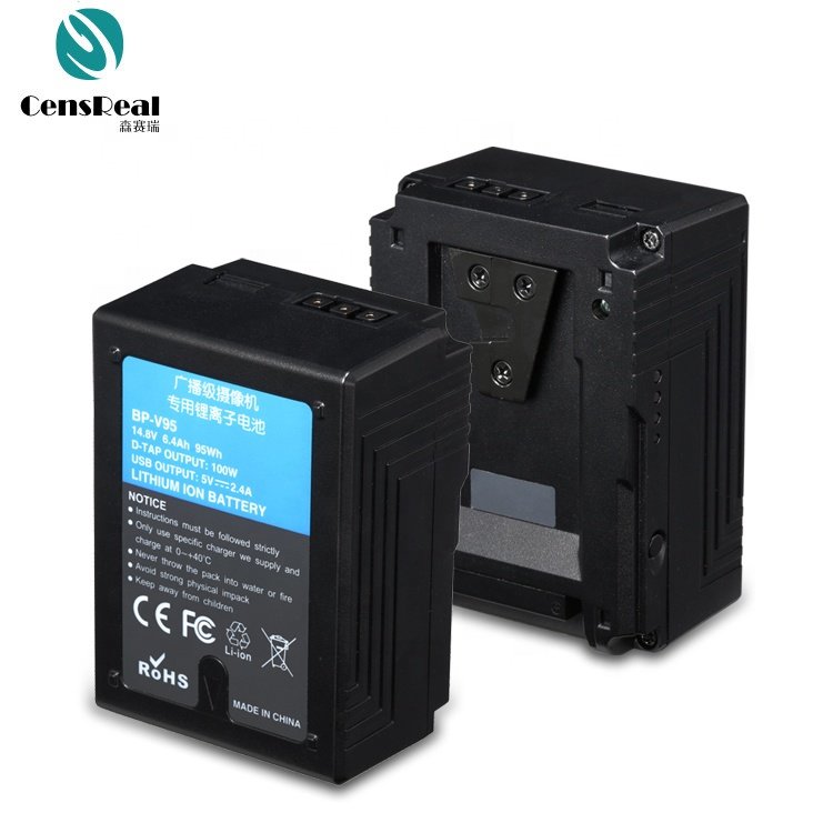 Shenzhen Factory OEM 190W 230W 300W V mount V Lock battery high capacity for Sony Camcorder Video Camera