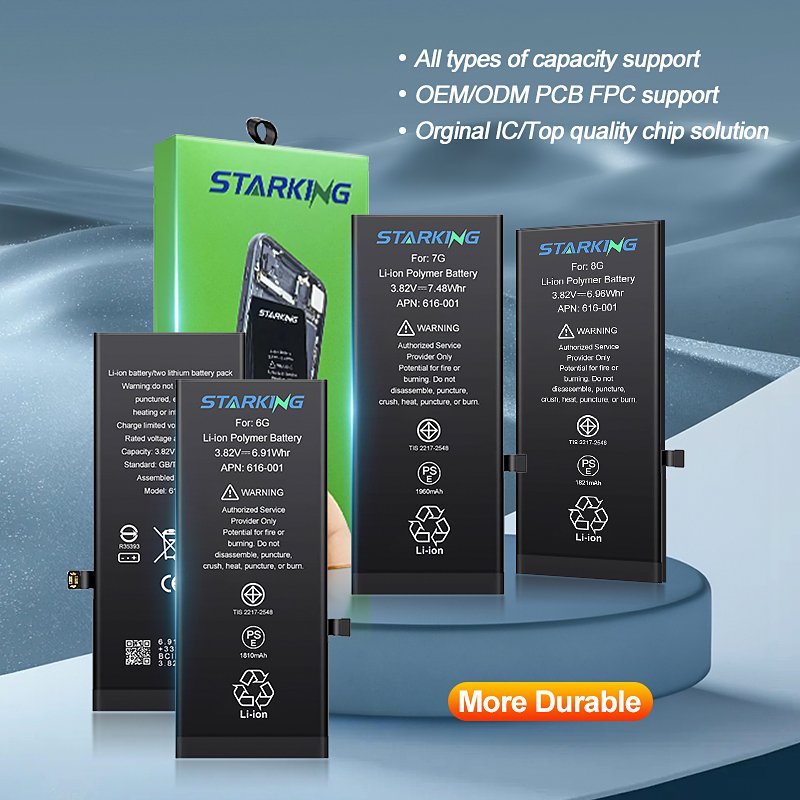 Direct Sales Rechargeable 2900mah Digital Batterie Mobile Phone Battery For Iphone 6 7 7plus 8