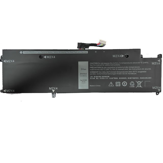 New lithium battery 7.6V 34wh Laptop XCNR3 Battery for Dell Latitude 13 7370 Ultrabook WV7CG 0WV7CG Laptop