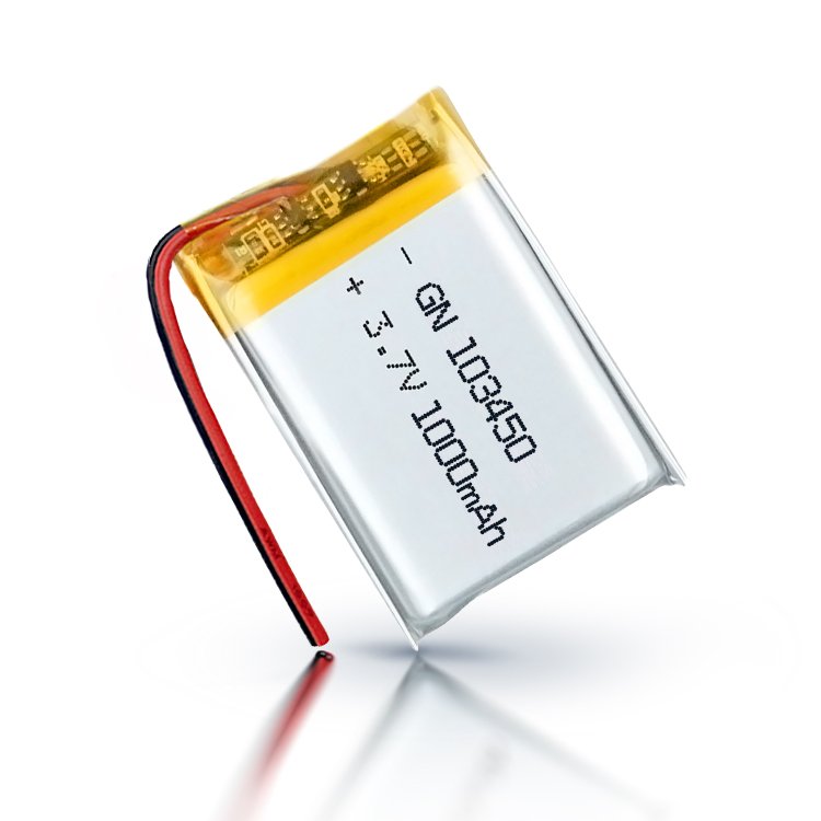 Factory direct ternary lithium lipo battery 1000mAh electronic digital electric toy 103450 lipo battery