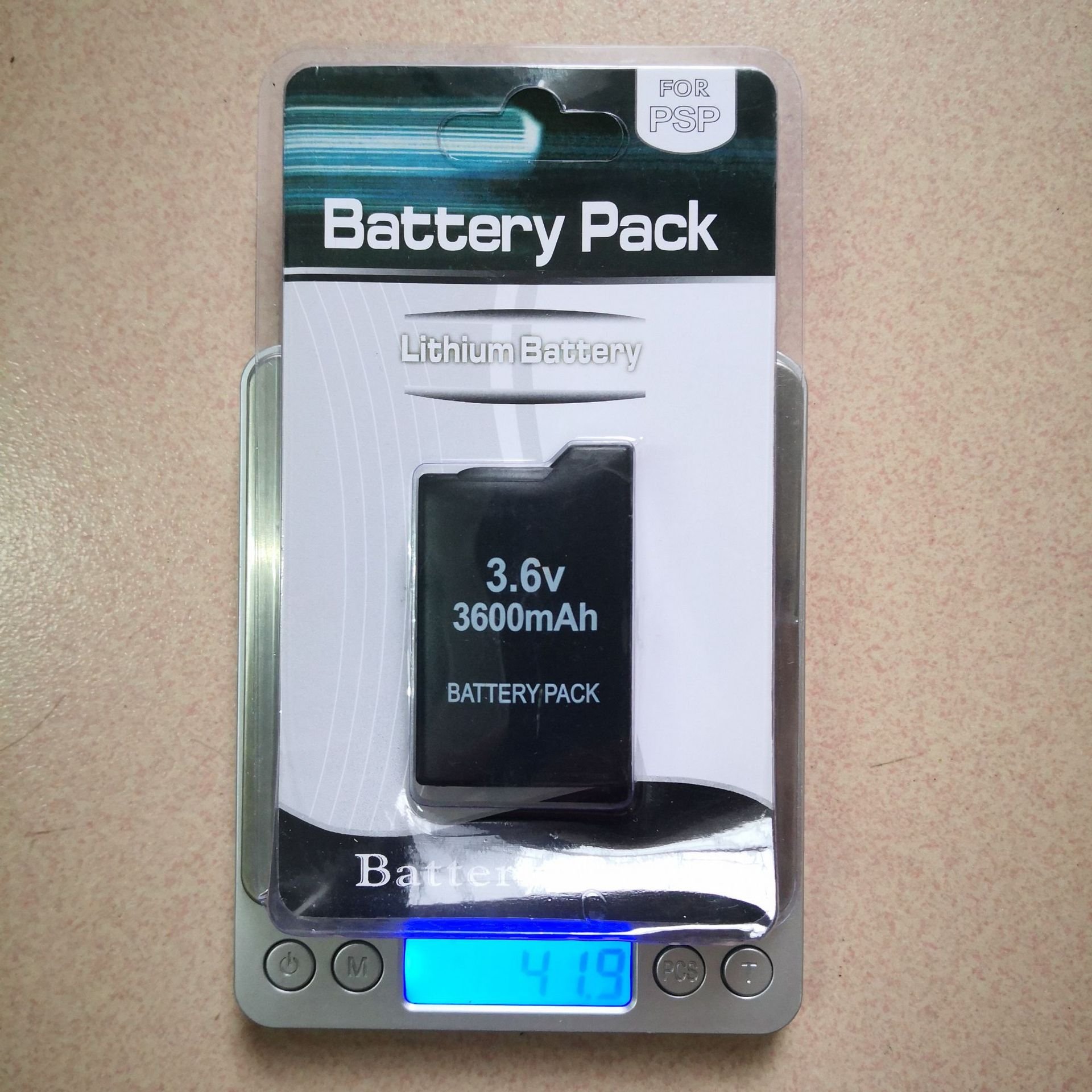 Upgraded Version replacement battery for psp 3000 psp battery 1000 cover psp digital batteries