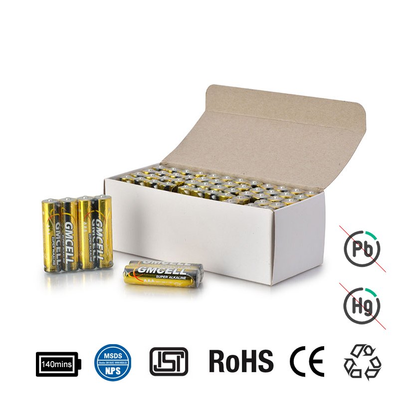 GMCELL Cheap Price alkaline battery aaa 1.5v lr03 am4 cell battery wholesale for kid toys
