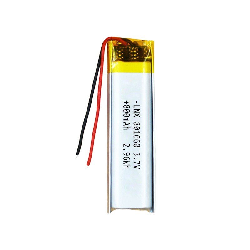 OEM ODM 801660 High temperature 80du polymer lithium Batteries Li ion 800mah 1000mah 3.7v Rechargeable Lithium Polymer Battery