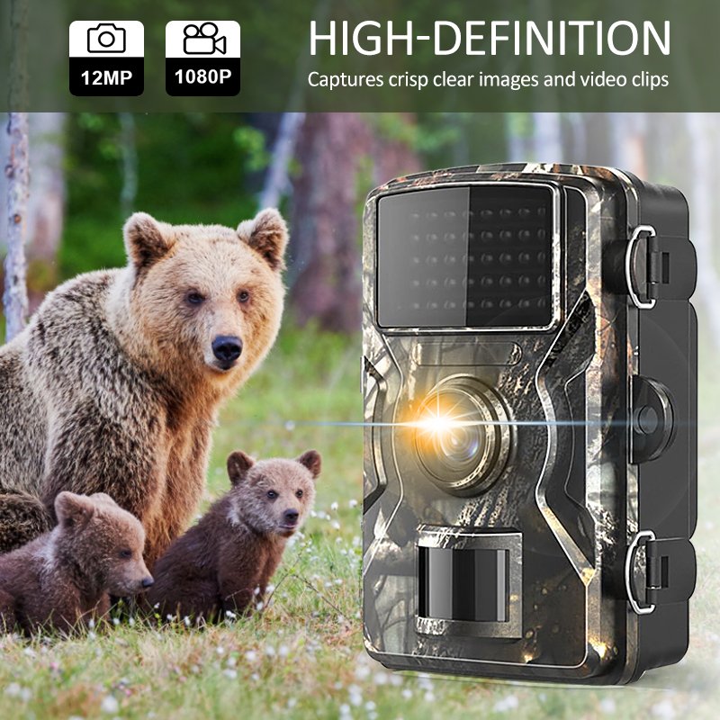 Wildlife Animal photo Video Camera 1080P Trail Hunting Camera IP66 Waterproof OEM/ODM Factory Price